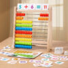 Children's wooden abacus